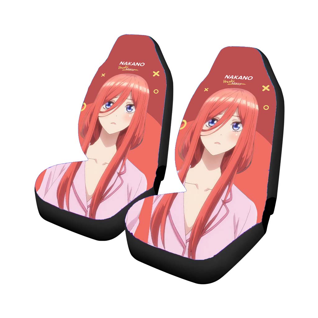 Nakano Itsuki Car Seat Covers