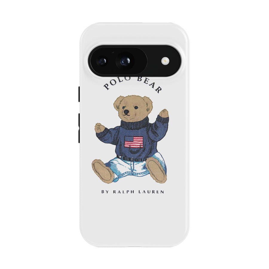 Baby Sweater Polo Bear Ralph Lauren Google Pixel 9 | 10 Pro Case