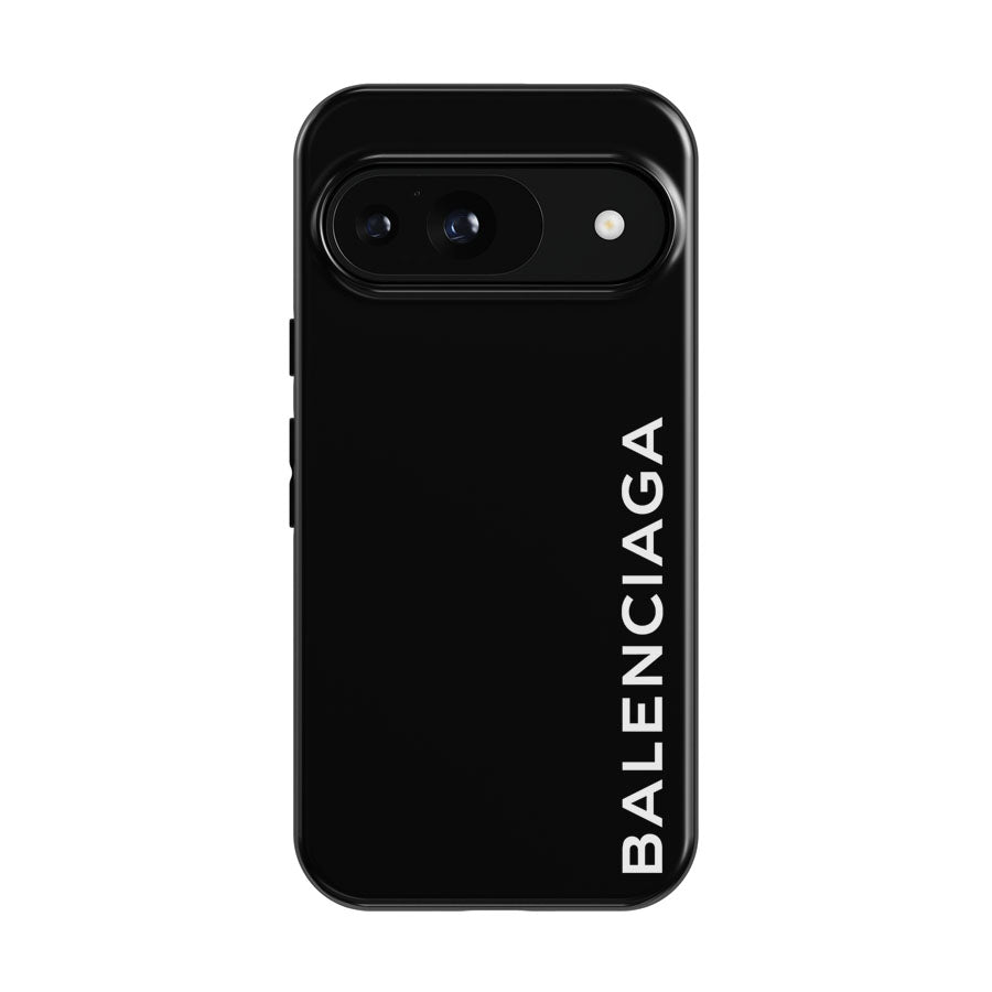 Balenciaga Logo Black Google Pixel 9 | 10 Pro Case