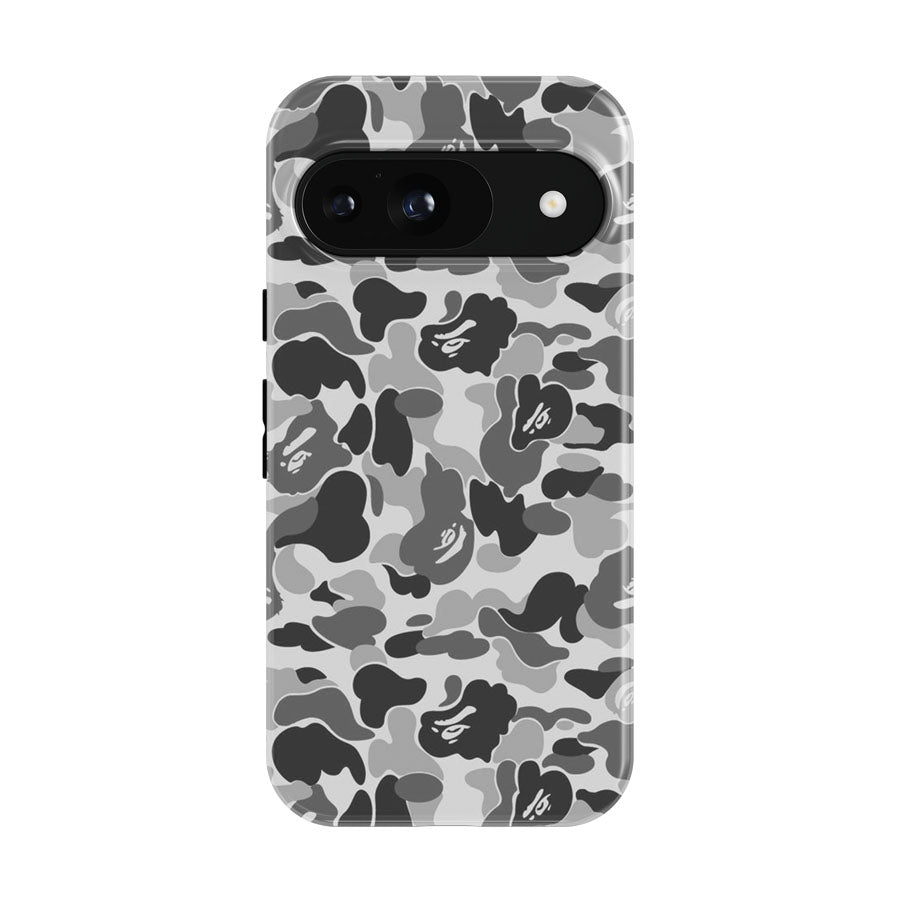 Bape Camo Grey Google Pixel 9 | 10 Pro Case