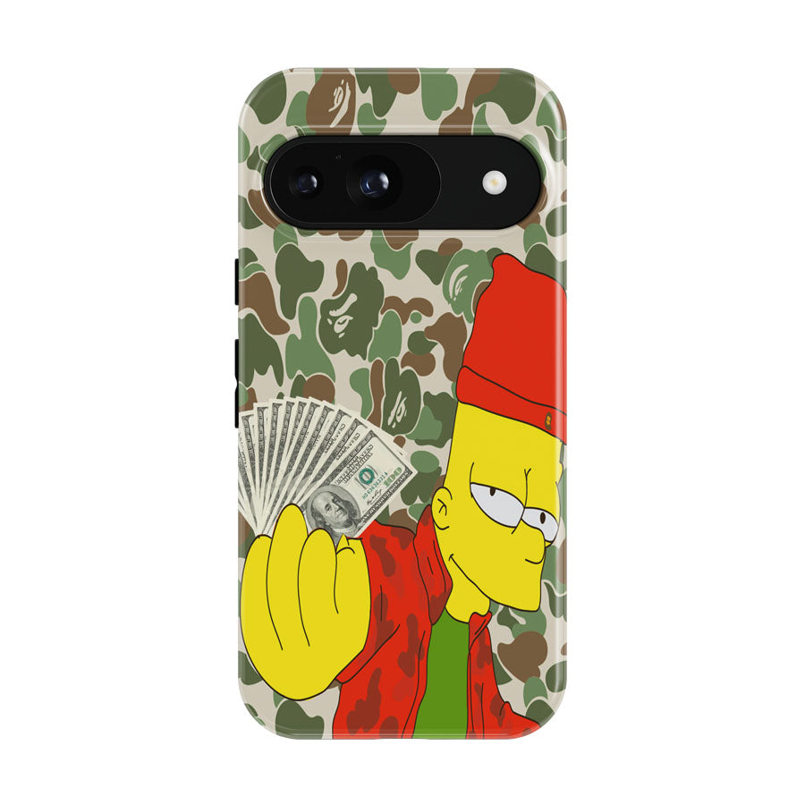 Bart Simpson Dollar Google Pixel 9 | 10 Pro Case
