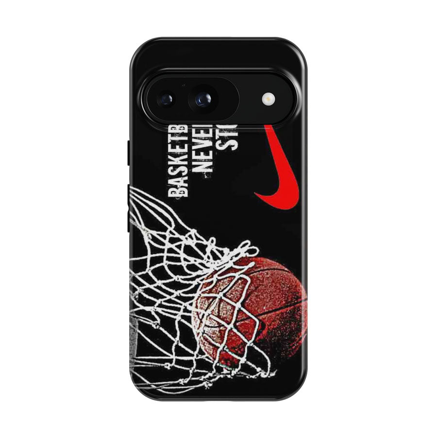 Basketball Never Stops Nike Google Pixel 9 | 10 Pro Case