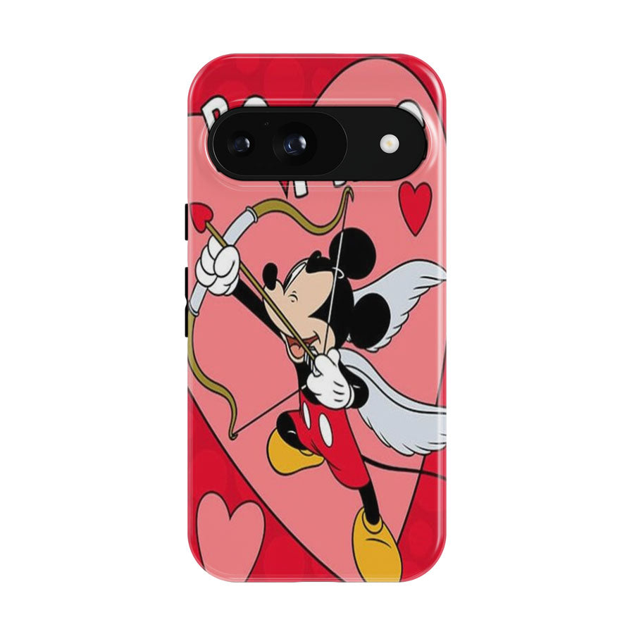 Be Mine Cupid Mickey Google Pixel 9 | 10 Pro Case