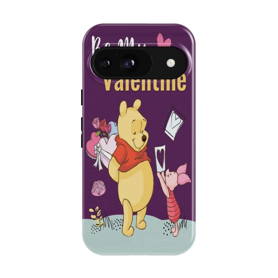 Be My Valentine Pooh Google Pixel 9 | 10 Pro Case