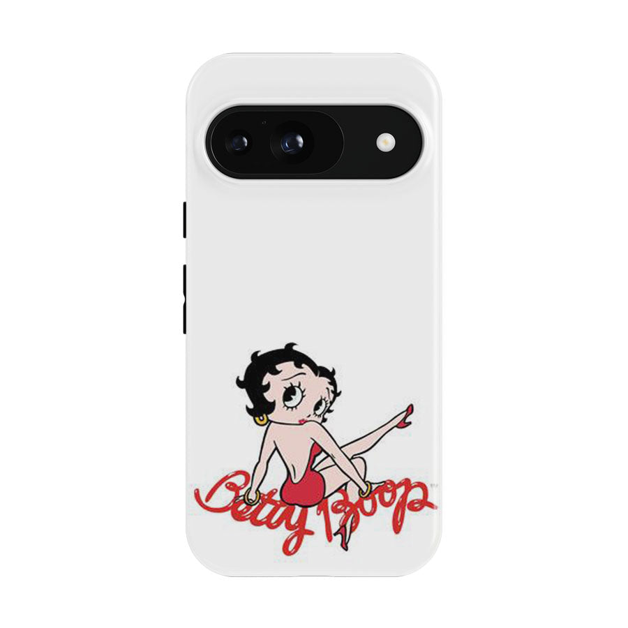 Betty Boop Sexy Red Dress Google Pixel 9 | 10 Pro Case