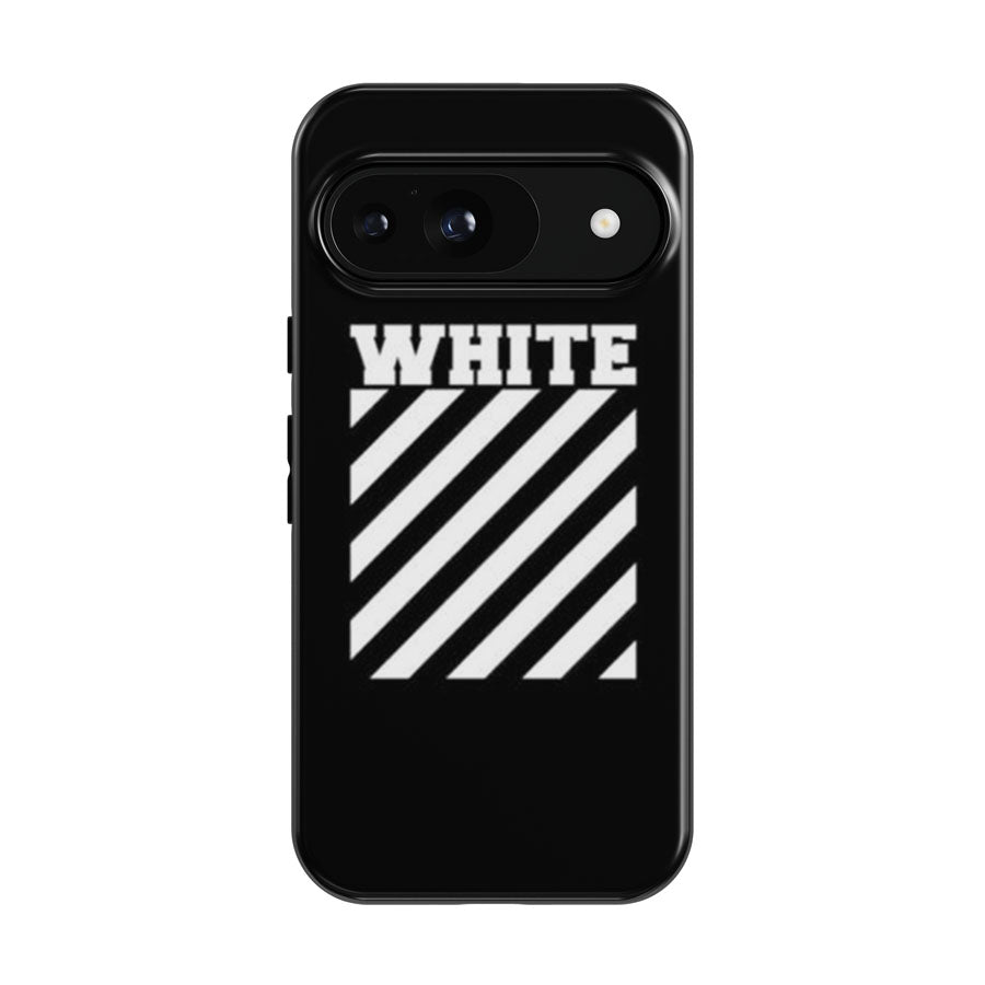 Black Off White Google Pixel 9 | 10 Pro Case