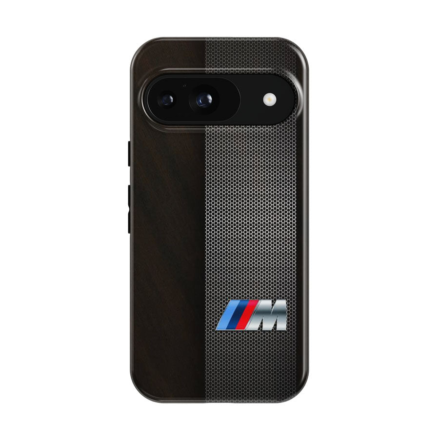 Bmw Fiber Carbon M Series Logo Wallpaper Google Pixel 9 | 10 Pro Case