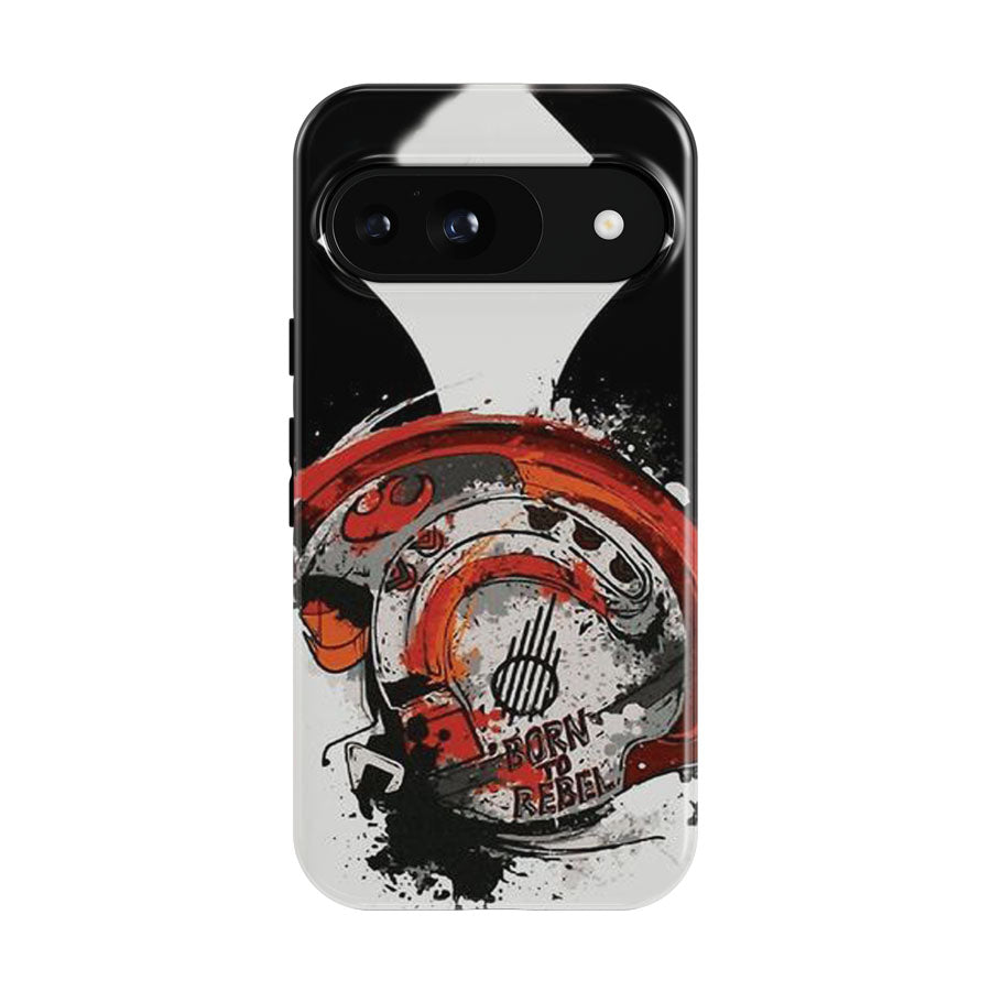 Born To Rebel Star Wars Rebel Alliance Logo Google Pixel 9 | 10 Pro Case