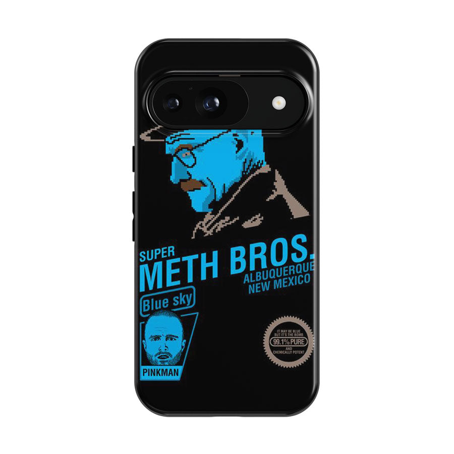 Breaking Bad Meth Bros Illustration Google Pixel 9 | 10 Pro Case