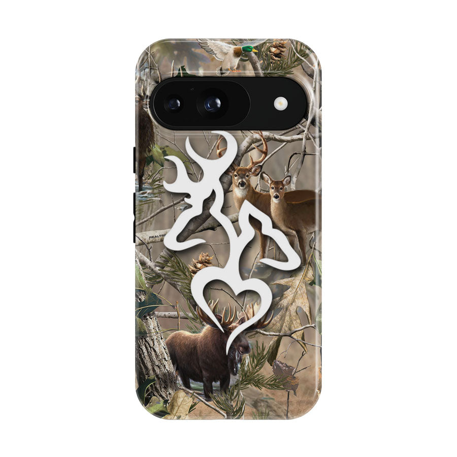 Browning Deer Love Realtree Camo Google Pixel 9 | 10 Pro Case