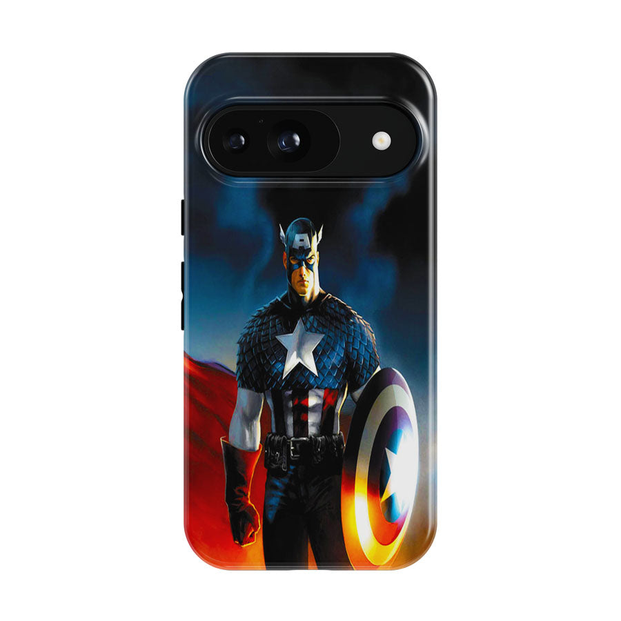 Captain America Battle Armor Google Pixel 9 | 10 Pro Case