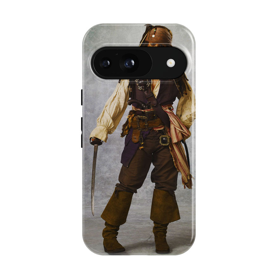 Captain Jack Sparrow Pose Google Pixel 9 | 10 Pro Case