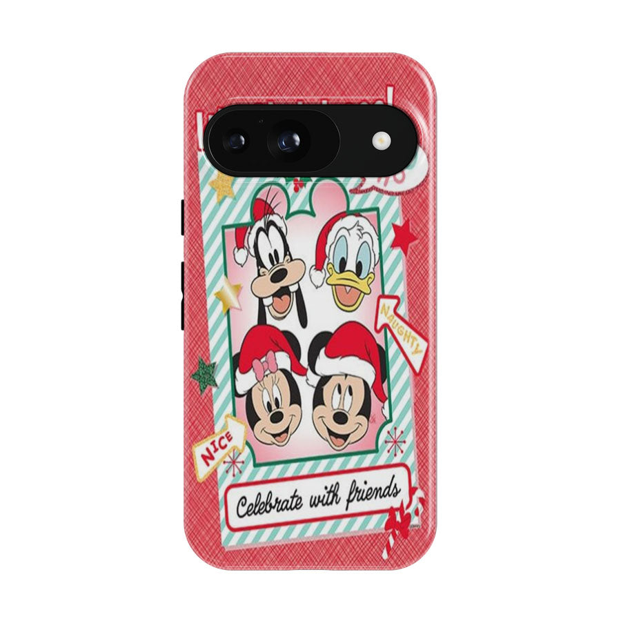 Celebrate Christmas With Friends Google Pixel 9 | 10 Pro Case