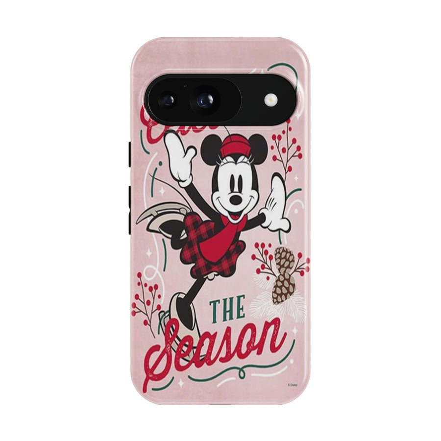 Celebrate The Season Minnie Mouse Google Pixel 9 | 10 Pro Case
