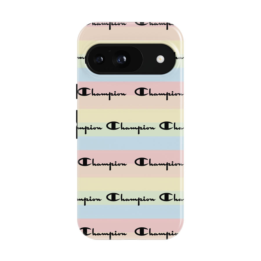 Champion Logo Soft Colour Google Pixel 9 | 10 Pro Case