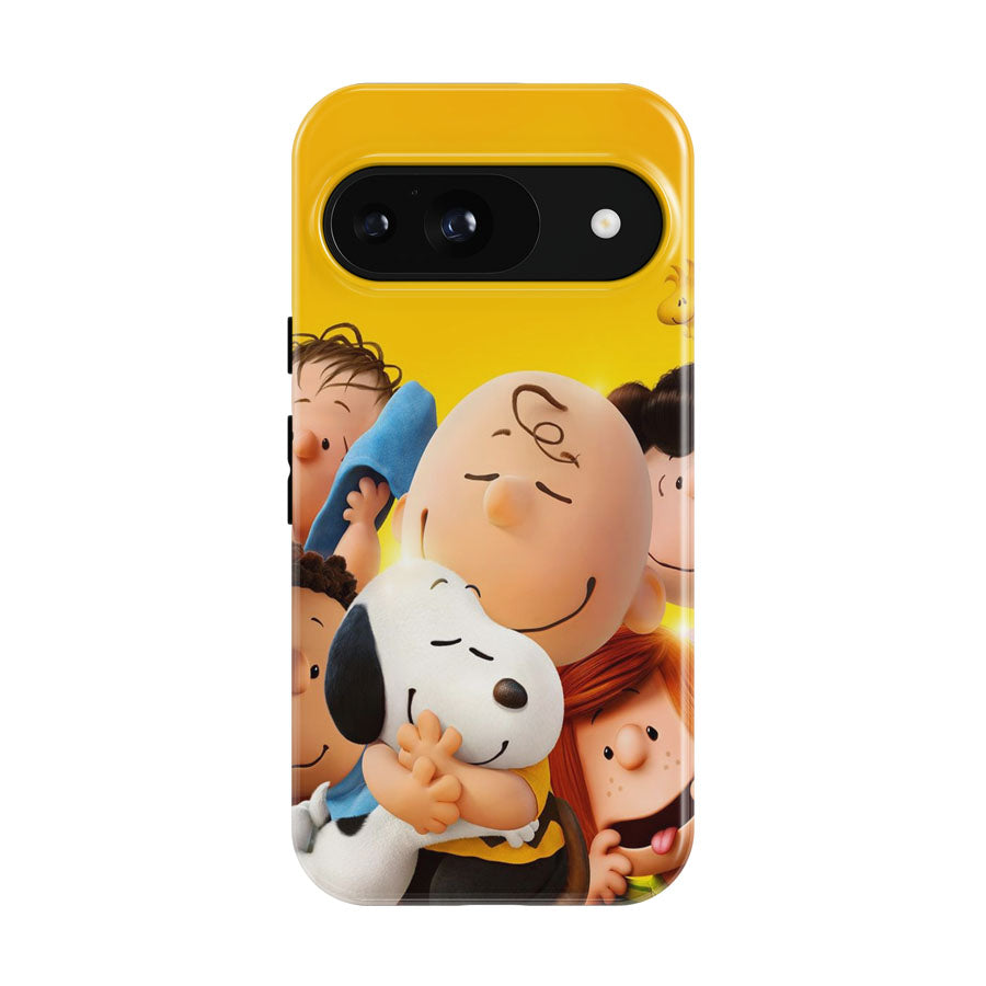 Charlie Brown And Snoopy Hugs The Peanuts Movie Poster Google Pixel 9 | 10 Pro Case