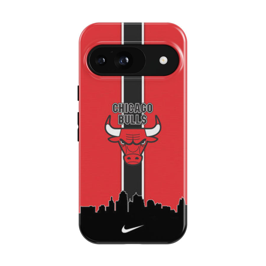 Chicago Bulls Basketball Team Google Pixel 9 | 10 Pro Case