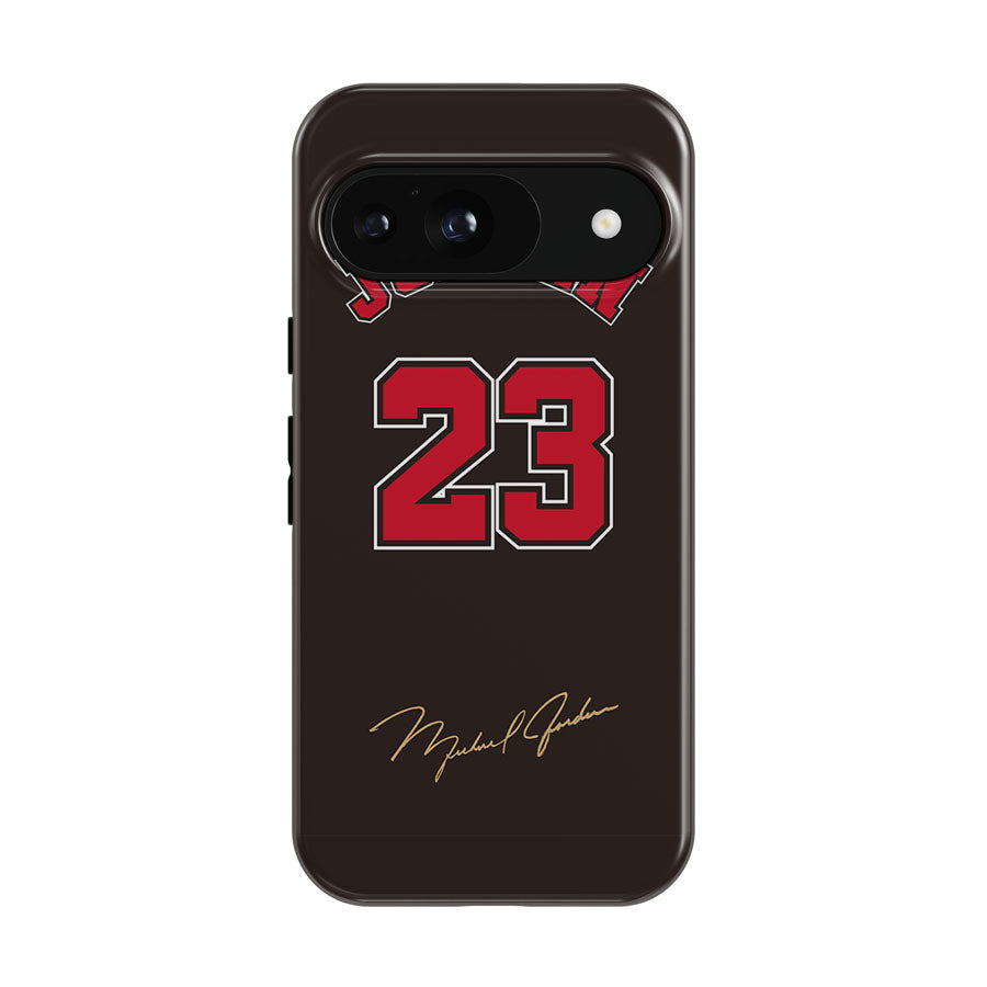 Chicago Bulls Jordan Black Google Pixel 9 | 10 Pro Case