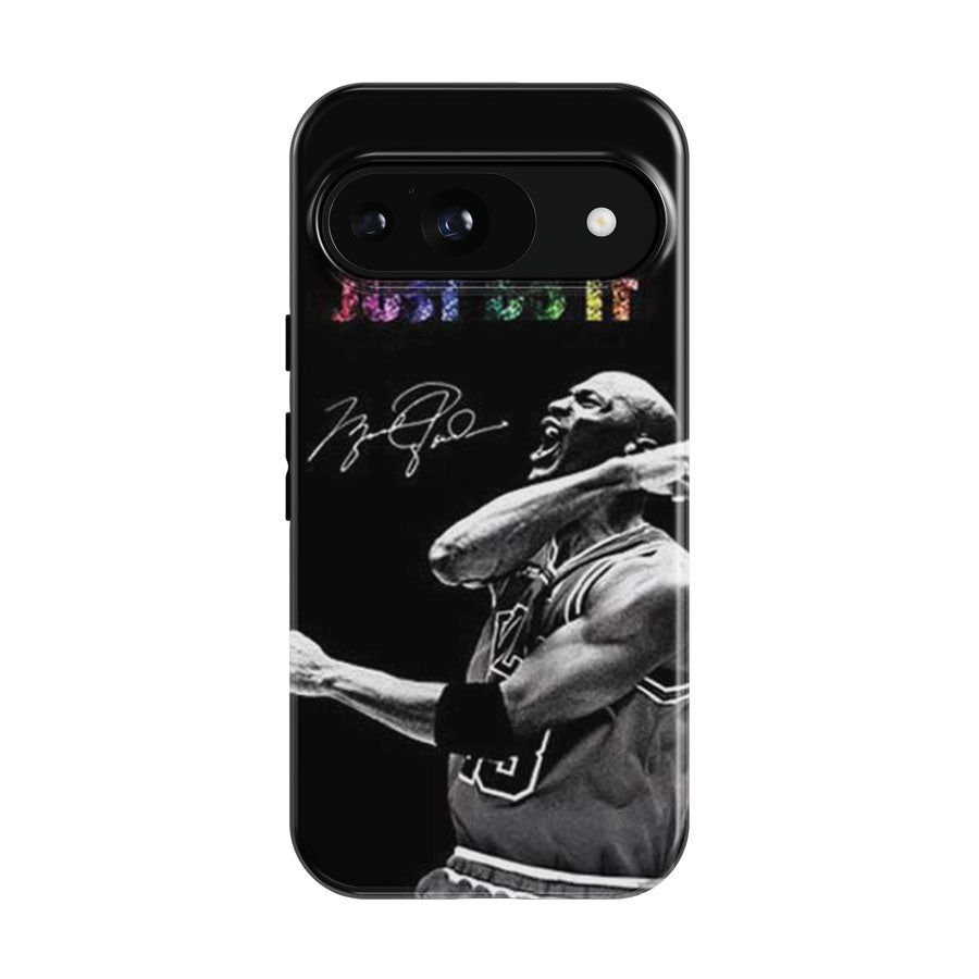 Chicago Bulls Jordan Glitter Google Pixel 9 | 10 Pro Case