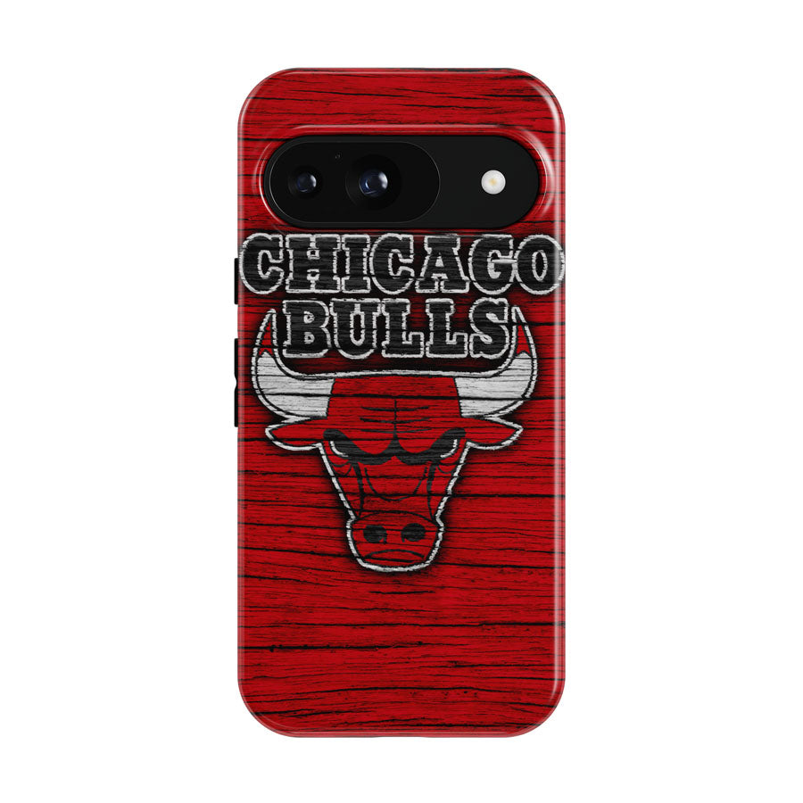 Chicago Bulls Logo Red Google Pixel 9 | 10 Pro Case