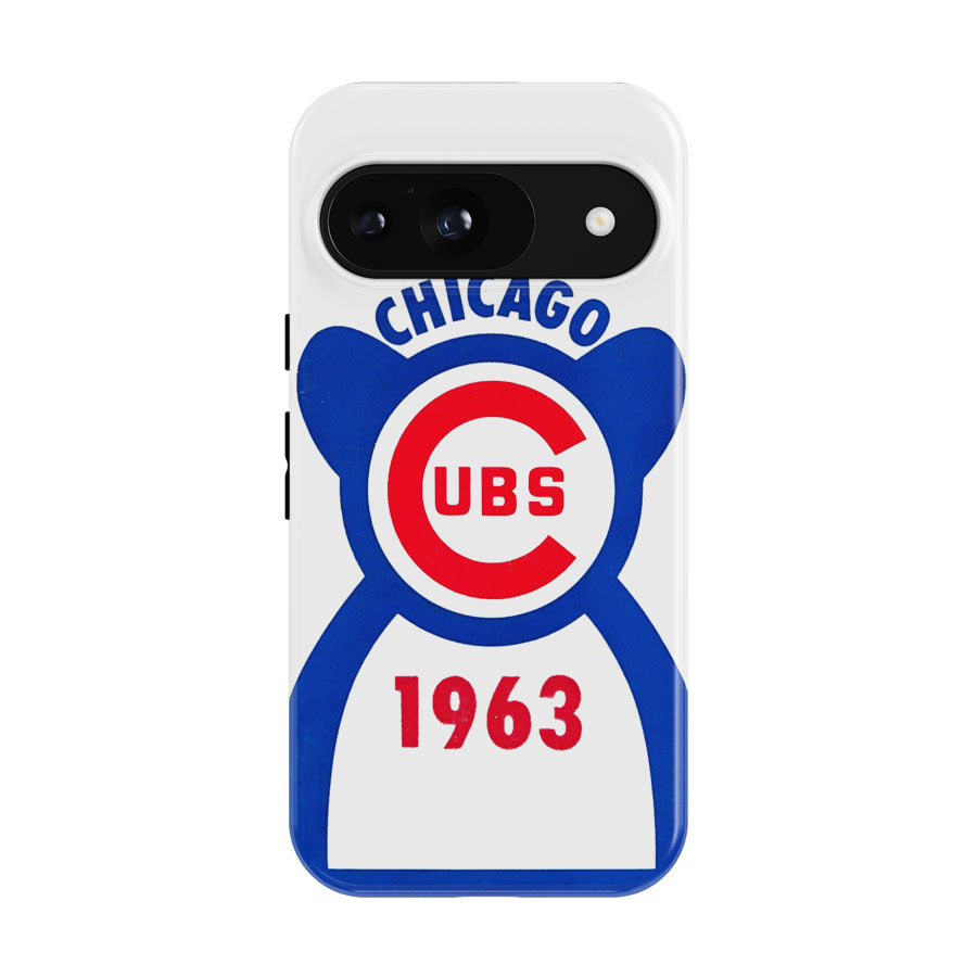 Chicago Cubs Bear Silhouette 1963 Google Pixel 9 | 10 Pro Case