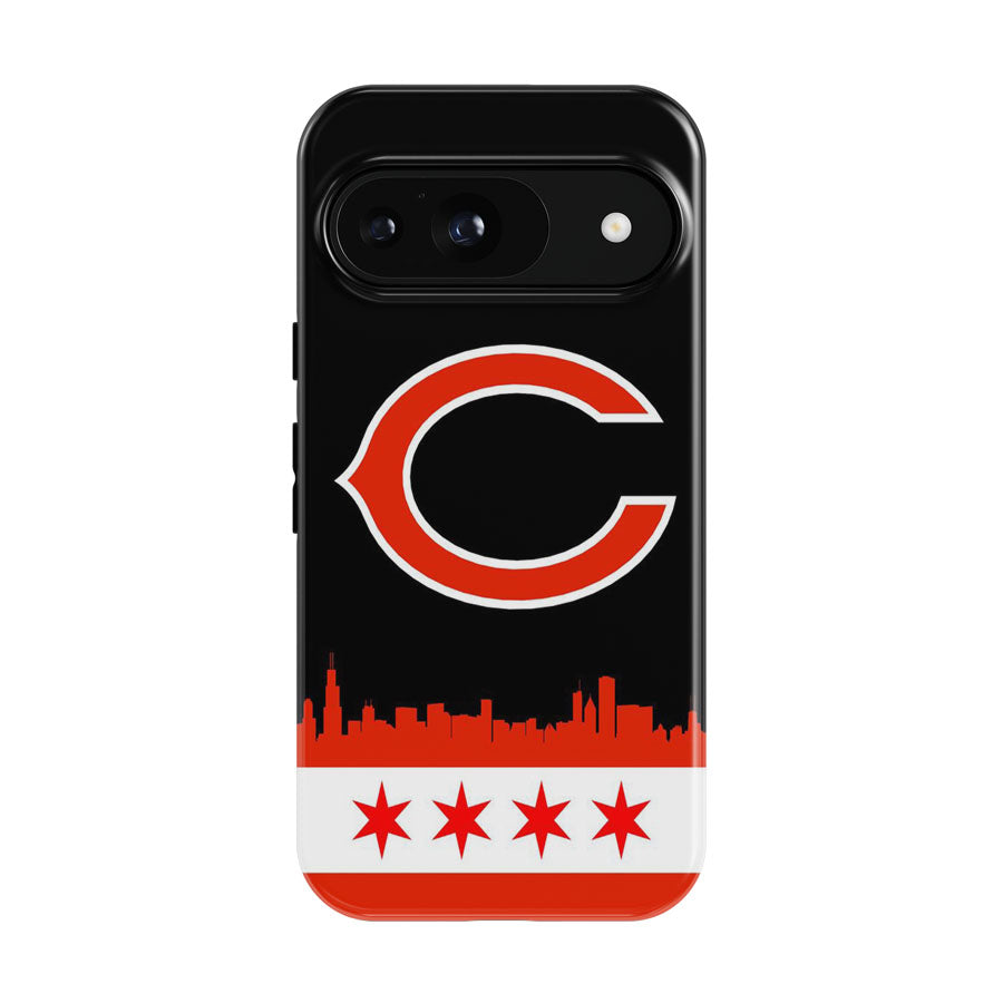 Chicago Cubs Black Google Pixel 9 | 10 Pro Case