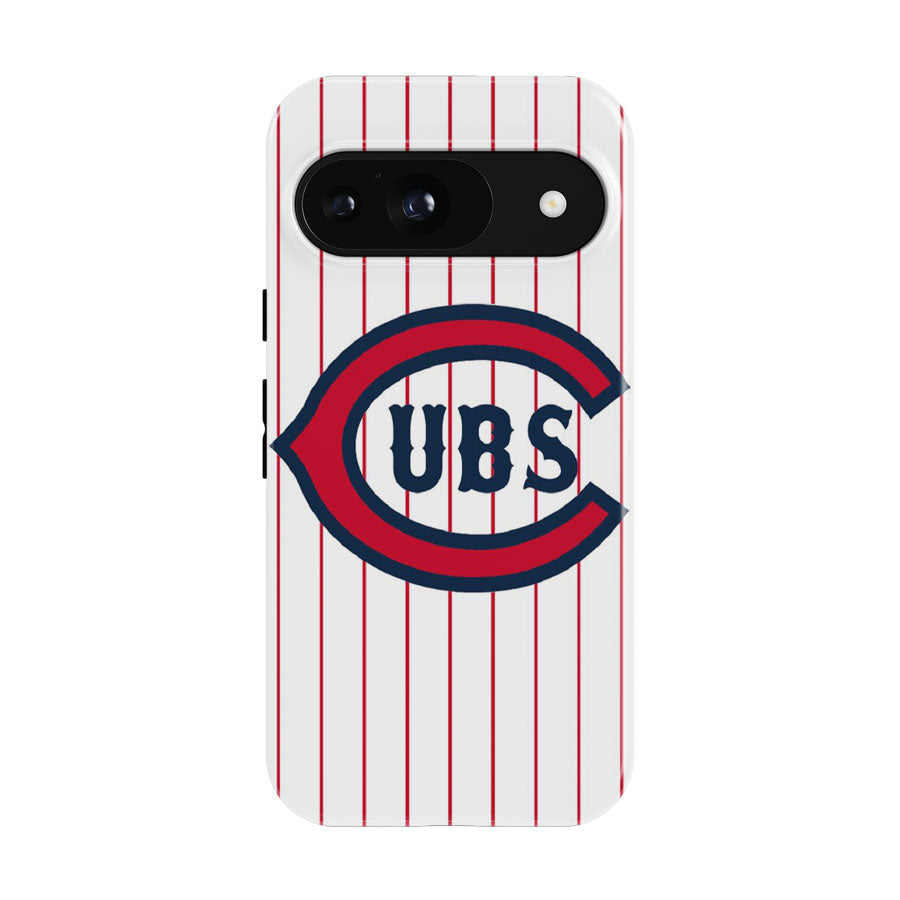 Chicago Cubs Letter C Stripe Google Pixel 9 | 10 Pro Case