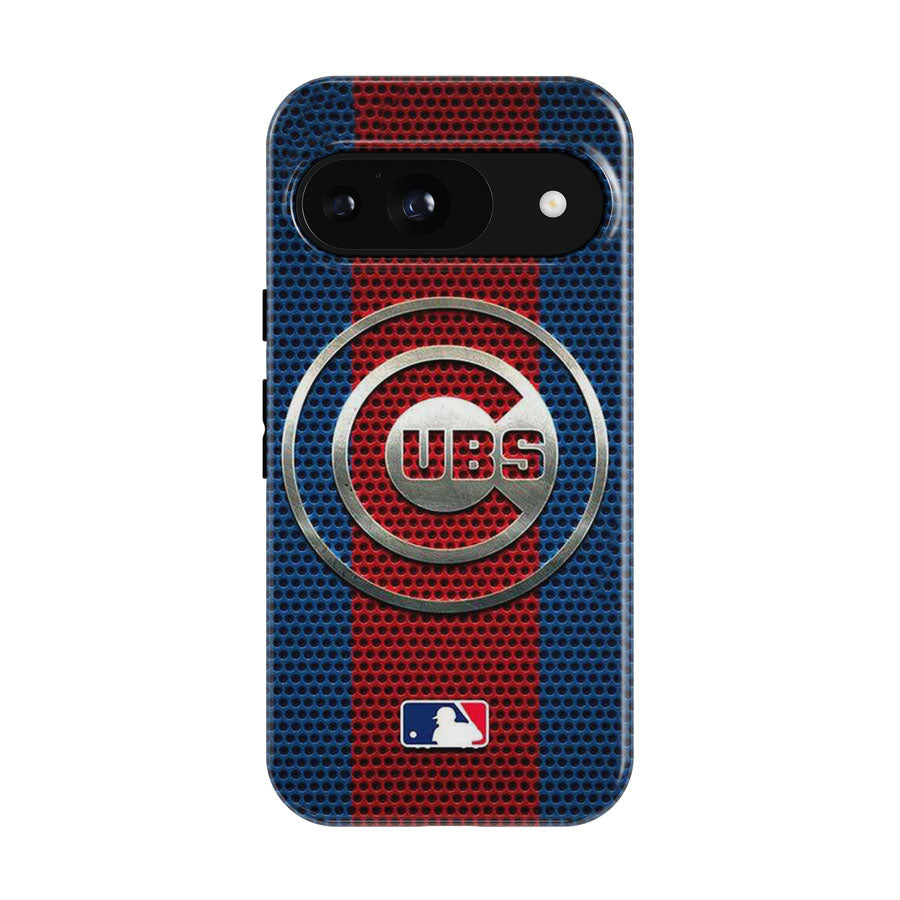 Chicago Cubs Metal Logo Google Pixel 9 | 10 Pro Case