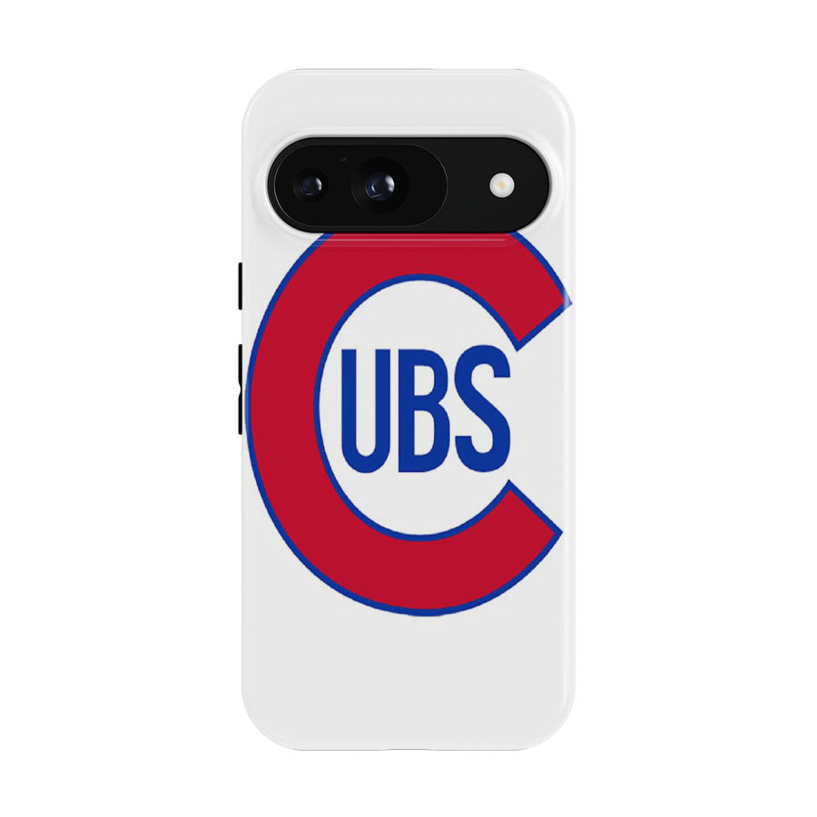 Chicago Cubs On White Google Pixel 9 | 10 Pro Case