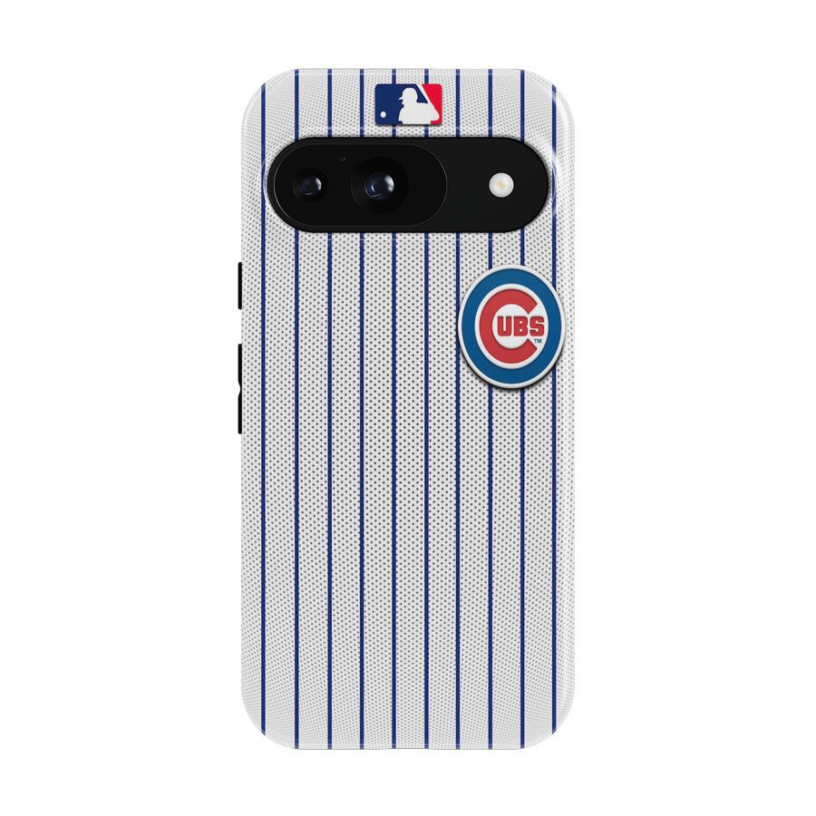 Chicago Cubs Stripe Baseball Google Pixel 9 | 10 Pro Case