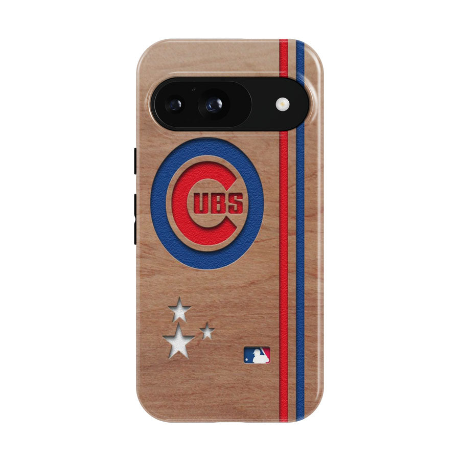 Chicago Cubs Wooden Star Google Pixel 9 | 10 Pro Case