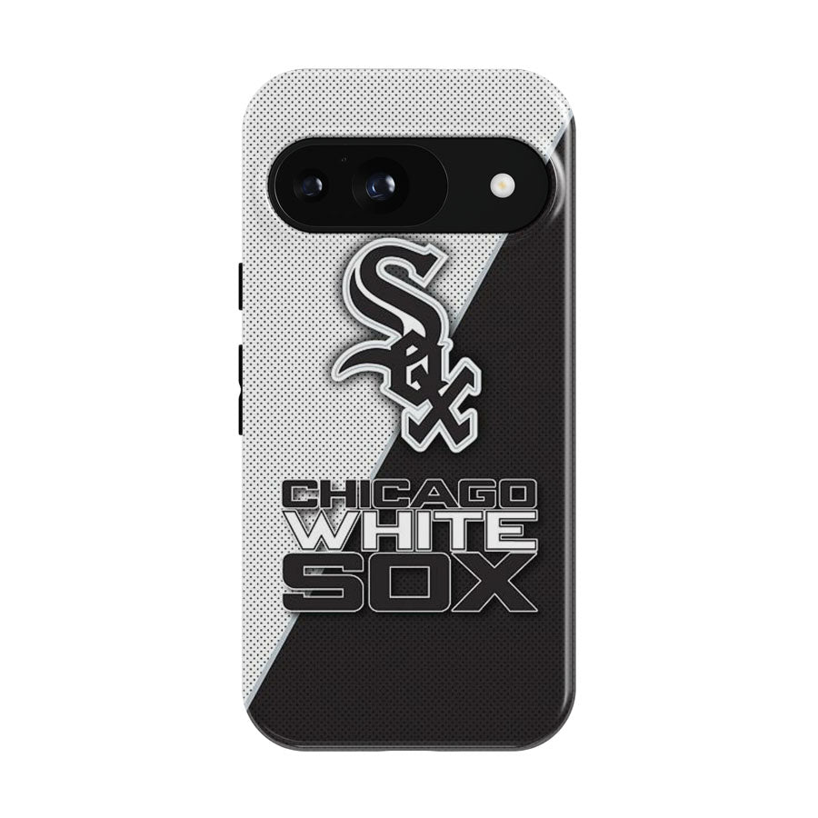 Chicago White Sox Black White Logo Google Pixel 9 | 10 Pro Case