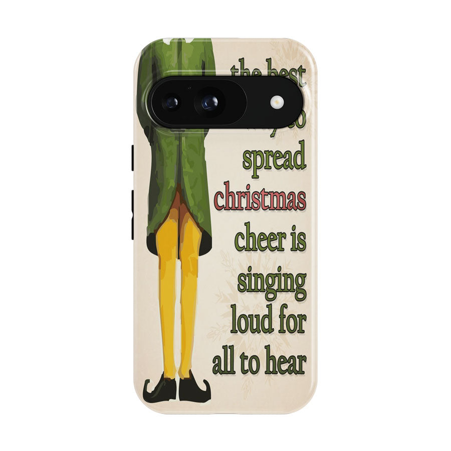 Christmas Elf Quote Google Pixel 9 | 10 Pro Case