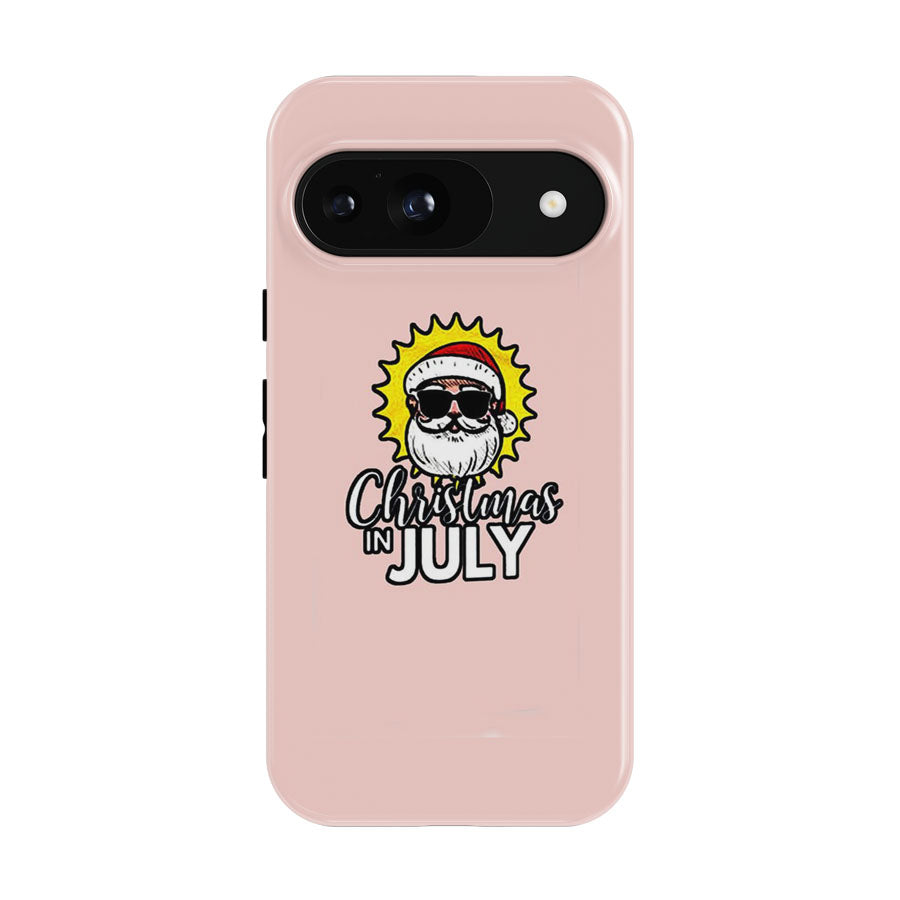 Christmas In July Santa With Sunglasses Google Pixel 9 | 10 Pro Case