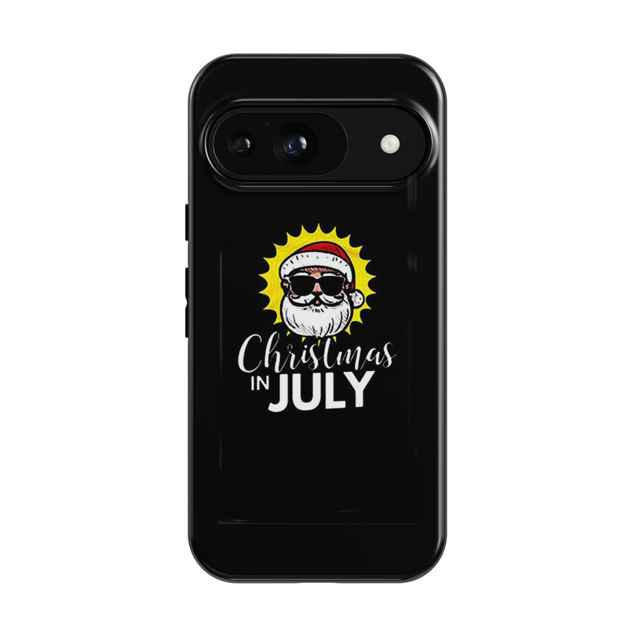 Christmas In July Santa With Sunglasses In The Summer Sun Google Pixel 9 | 10 Pro Case