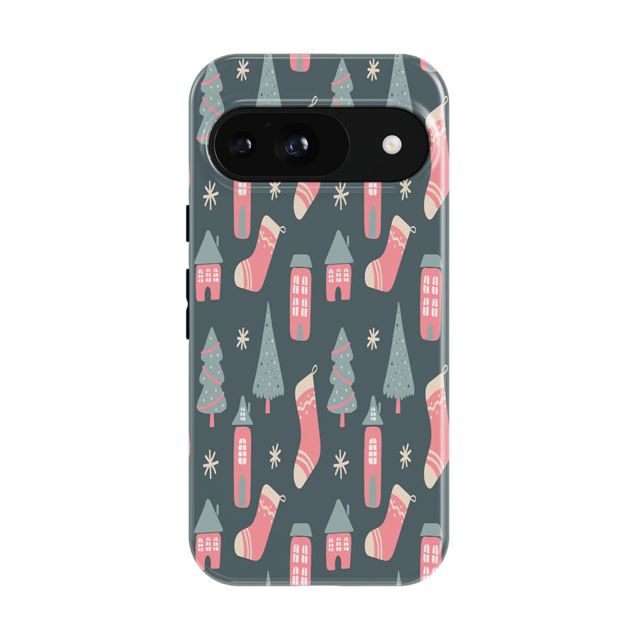 Christmas Patterns Set 07 Google Pixel 9 | 10 Pro Case