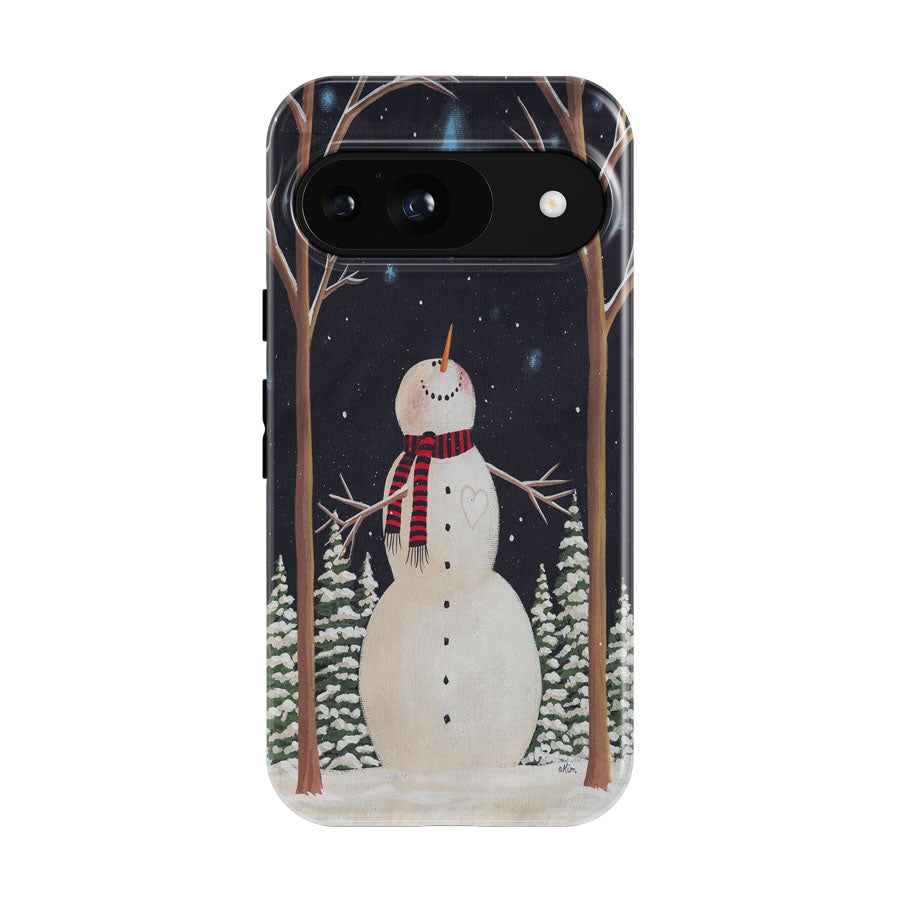 Christmas Snowman Google Pixel 9 | 10 Pro Case