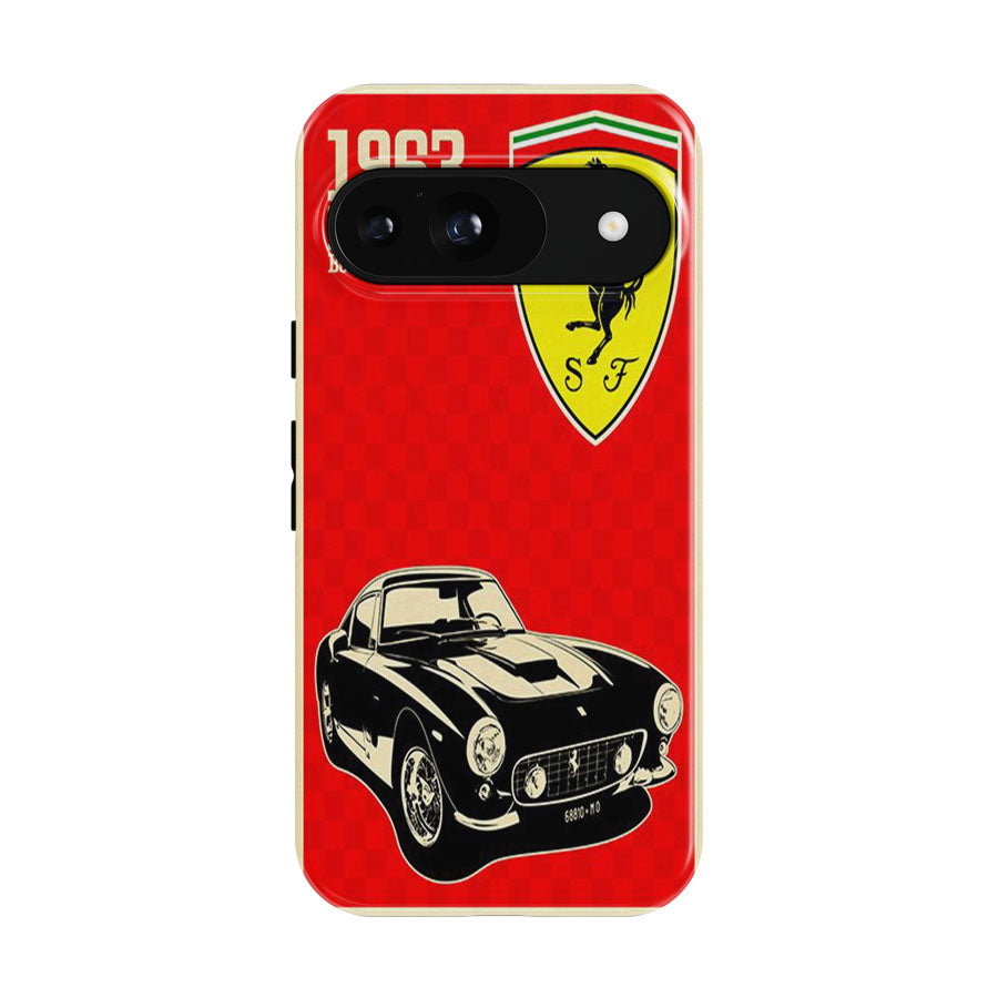 Classic Ferrari Red Google Pixel 9 | 10 Pro Case