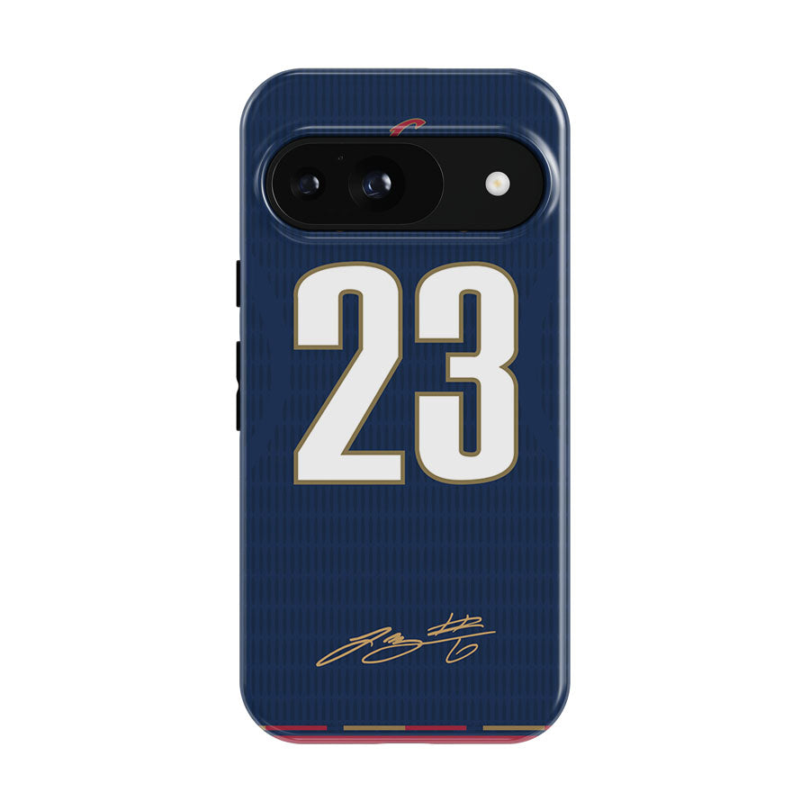 Cleveland Cavaliers James Blue Google Pixel 9 | 10 Pro Case