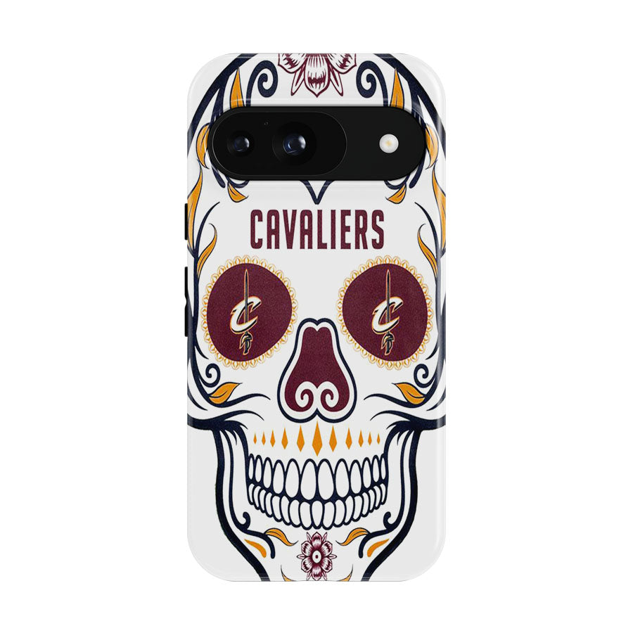 Cleveland Cavaliers Skull Google Pixel 9 | 10 Pro Case