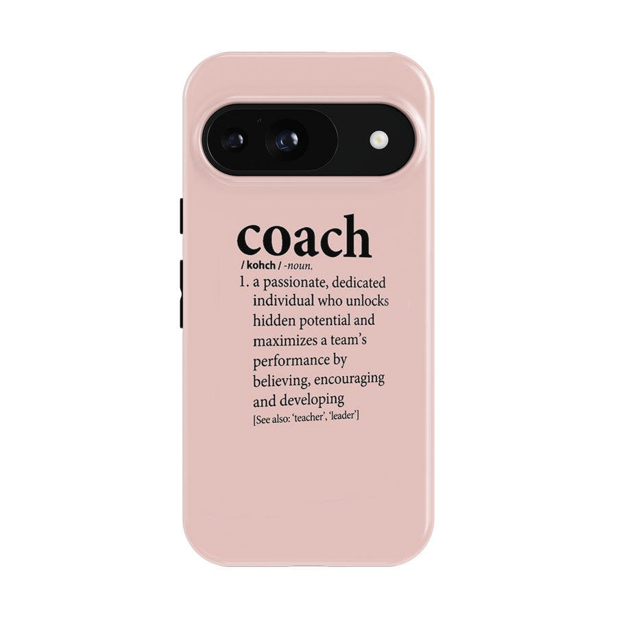 Coach Gift From Team Assistant Football Soccer Google Pixel 9 | 10 Pro Case