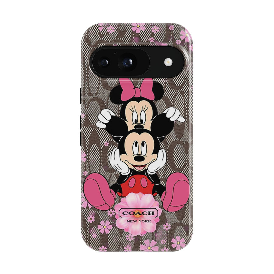 Coach Mickey Minnie Google Pixel 9 | 10 Pro Case