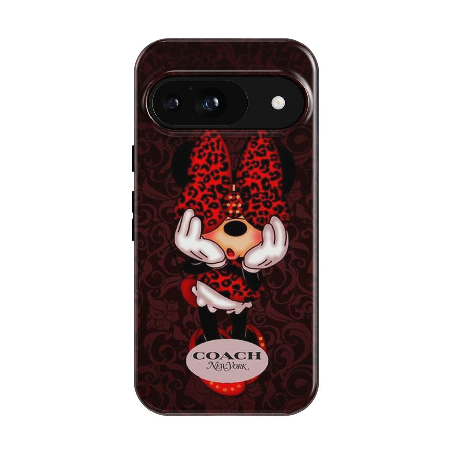 Coach Minnie Mouse New York Google Pixel 9 | 10 Pro Case