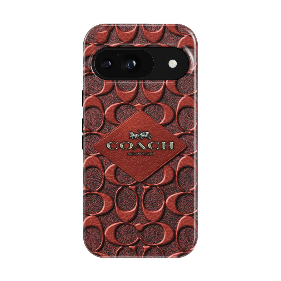 Coach New York Brown Google Pixel 9 | 10 Pro Case