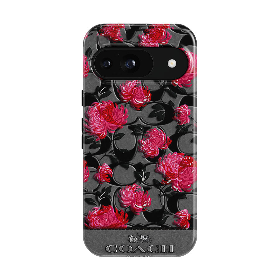 Coach New York Flower 3 Google Pixel 9 | 10 Pro Case