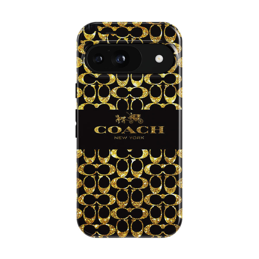 Coach New York Golden Google Pixel 9 | 10 Pro Case