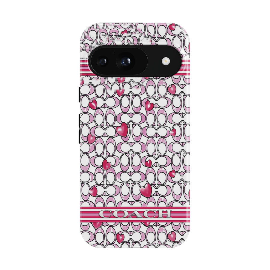 Coach Pink Google Pixel 9 | 10 Pro Case