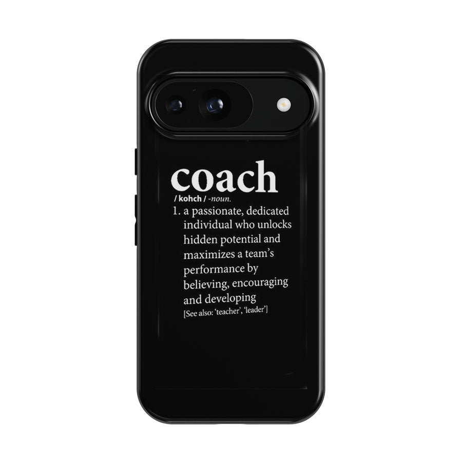 Coach Quotes Google Pixel 9 | 10 Pro Case