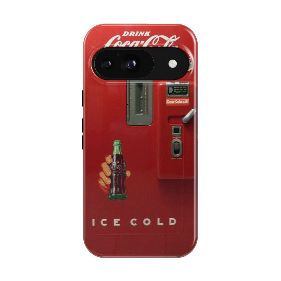 Coca Cola In Bottles Ice Cold Vending Machine Google Pixel 9 | 10 Pro Case