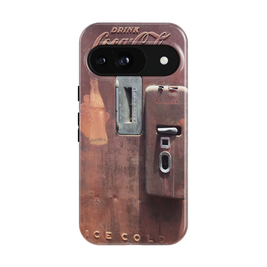 Coca Cola Wood Vending Machine Google Pixel 9 | 10 Pro Case